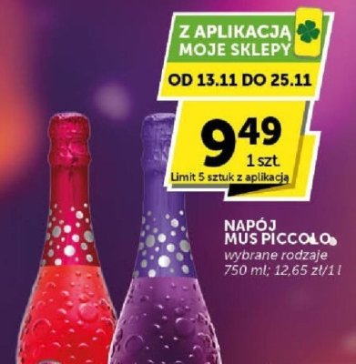 Napój musujący Piccolo wybrane rodzaje promocja w Euro Sklep
