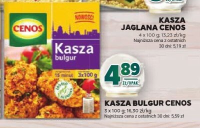Kasza jaglana Cenos promocja w Stokrotka