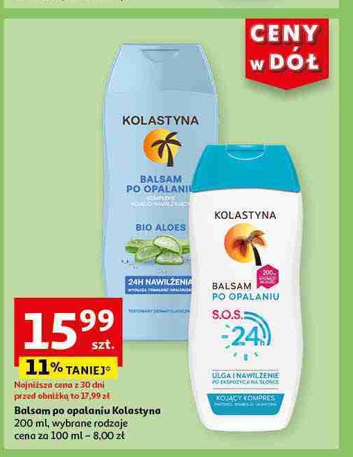 Balsam s.o.s. po opalaniu Kolastyna s.o.s promocja