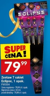 Zestaw 7 rakiet Eclipse, 1 opak. promocja w Twój Market