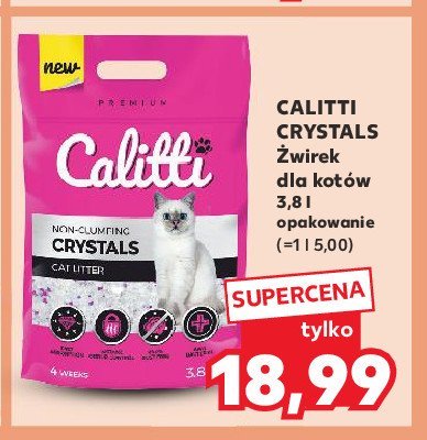 Żwirek silikonowy Calitti promocja