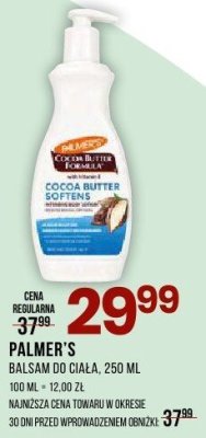 Balsam PALMER'S do ciała 250ml promocja w Drogerie Natura