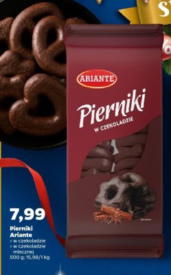 Pierniki w czekoladzie mlecznej promocja w Netto