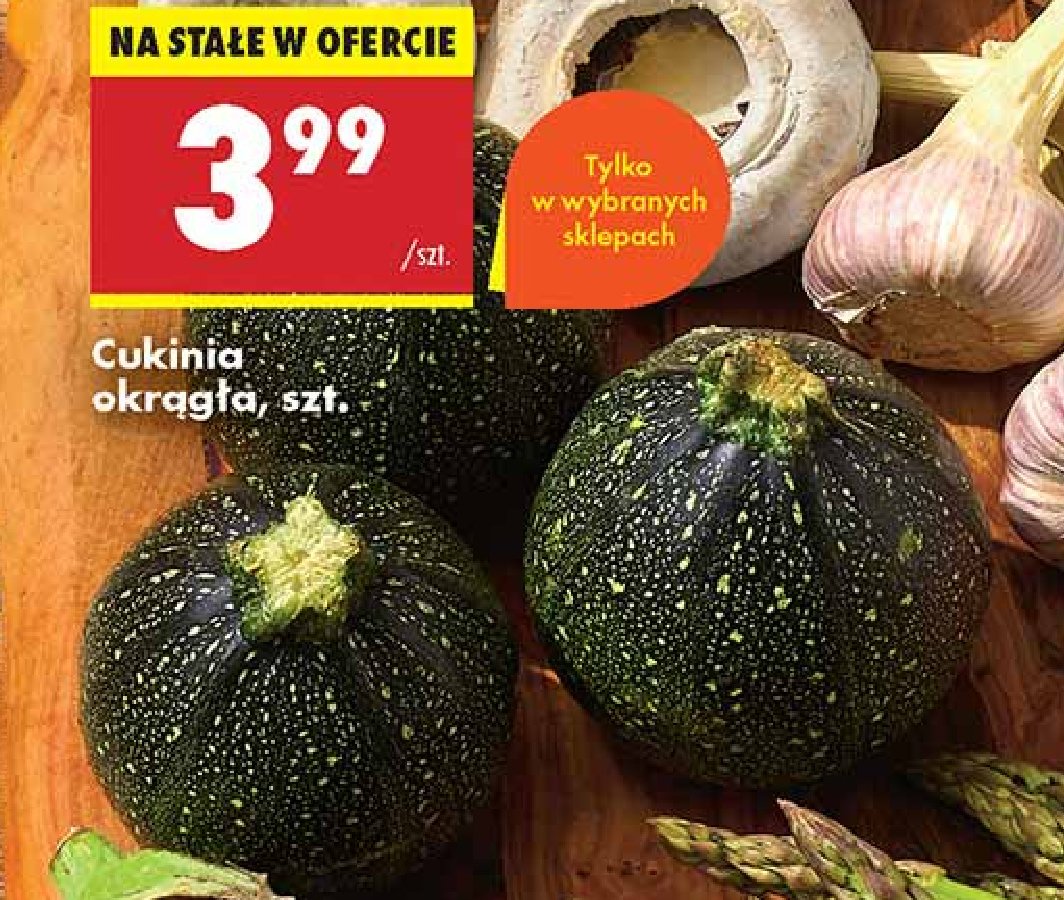 Cukinia okr膮g艂a promocja