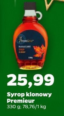 Syrop klonowy promocja w Netto