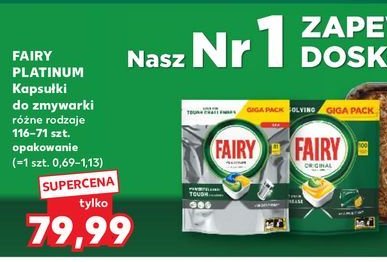 Tabletki do zmywarki lemon Fairy all in 1 promocja