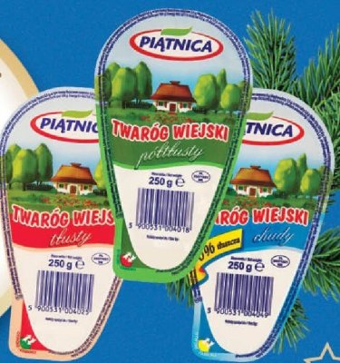 Twaróg wiejski PIĄTNICA wybrane rodzaje promocja w SPAR