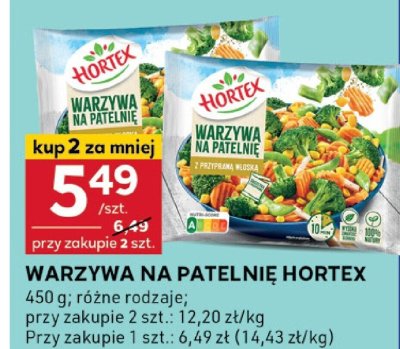 Warzywa na patelni臋 promocja w Stokrotka