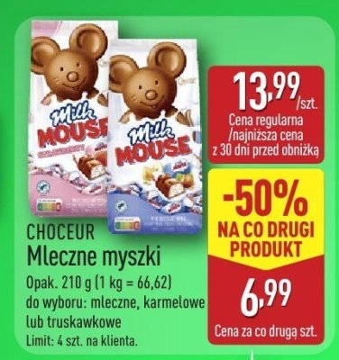 CHOCEUR Mleczne myszki promocja w Aldi