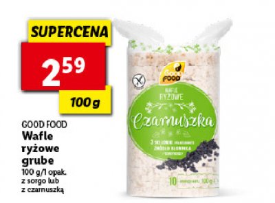 Wafle ryżowe z sorgo Good food promocja