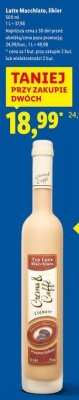 Likier Latte Macchiato 500 ml promocja w Lidl