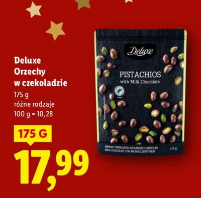 Orzechy w czekoladzie, różne rodzaje promocja w Lidl