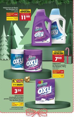 Odplamiacz do tkanin w proszku Oxy Spotless Color, 730 g promocja w Biedronka