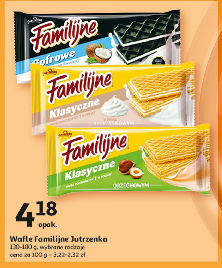 Wafle gofrowe black kokos Jutrzenka familijne promocja