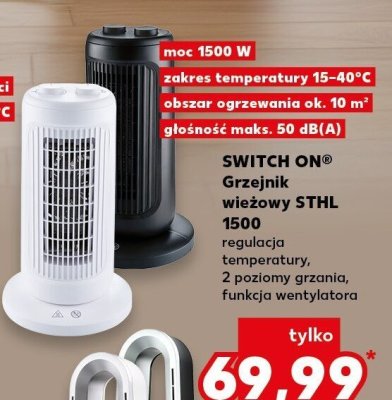 Grzejnik wieżowy STHL 1500 promocja w Kaufland