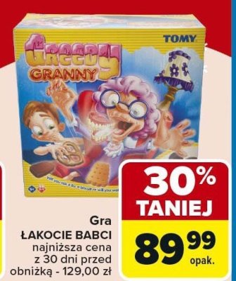 Gra ŁAKOCIE BABCI promocja w Carrefour