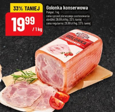 Golonka konserwowa 1 kg promocja w POLOmarket