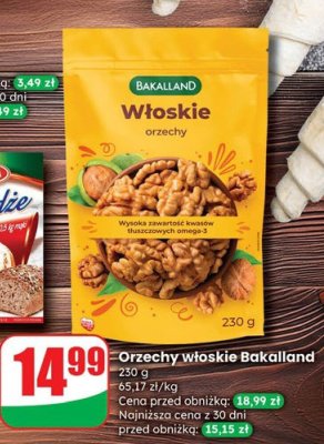 Orzechy w艂oskie promocja w Dino