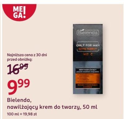 Krem do twarzy Bielenda, nawilżający, 50 ml promocja w Rossmann