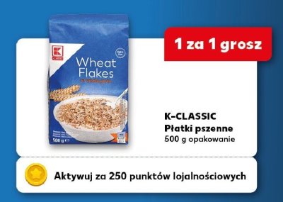 Płatki pszenne promocja w Kaufland