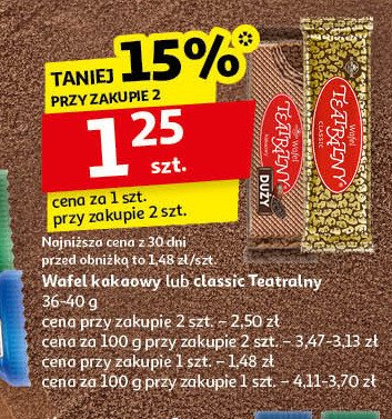 Wafel teatralny Kopernik promocja