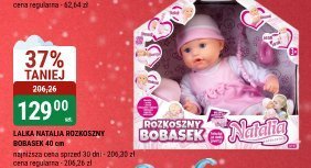 Lalka natalia beszywny bobasek 40 cm promocja w bi1