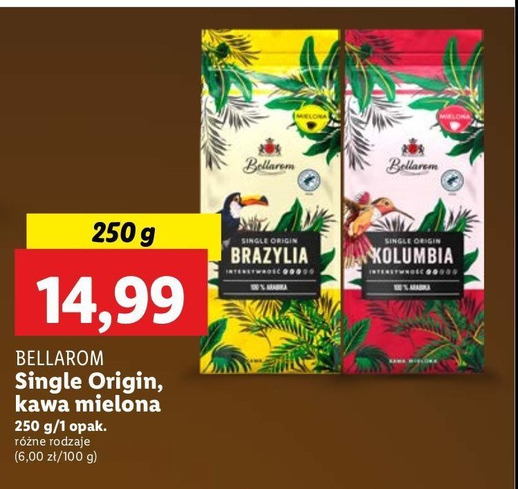 Kawa kolumbia Bellarom promocja