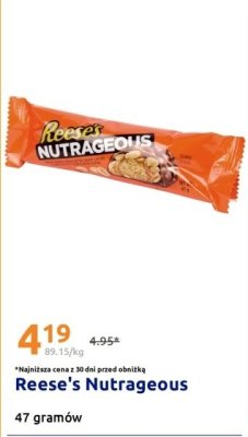 Baton Reese's Nutrageous promocja w Action
