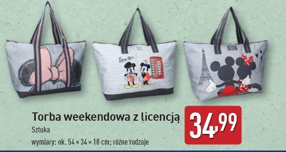 Torba weekendowa promocja w Aldi