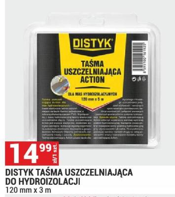 Taśma uszczelniająca Distyk Taśma Uszczelniająca Action do Hydroizolacji promocja w Merkury Market