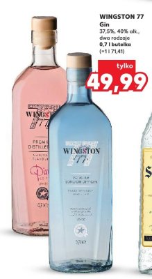 Gin dwa rodzaje promocja w Kaufland