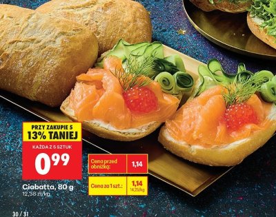 Ciabatta promocja w Biedronka
