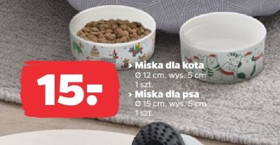 Miska dla kota  promocja w Netto