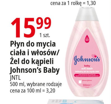 Żel do mycia delikatny Johnson's baby promocja