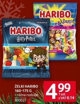 Żelki Haribo 160-175 g promocja w Selgros