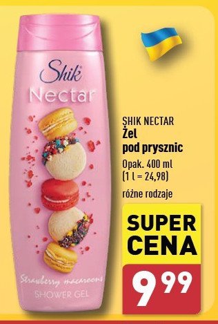 Żel pod prysznic truskawkowe makaroniki SHIK promocja