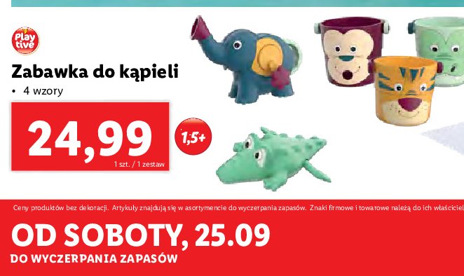 Zabawka do k膮pieli - krokodyl Playtive promocja