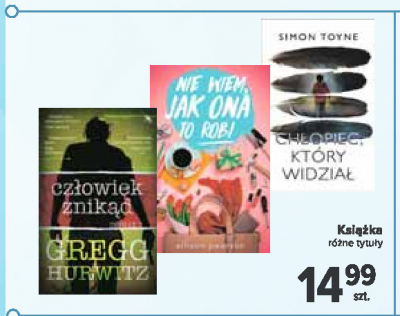Simon toyne "chłopiec, który widział" promocja
