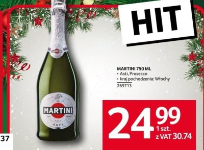 Prosecco Martini 750 ml promocja w Selgros