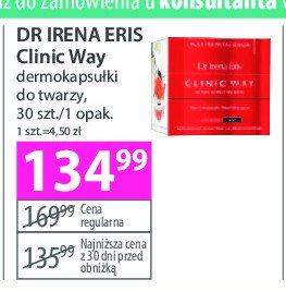 Dermokapsułki rewitalizujące Dr irena eris clinic way promocja