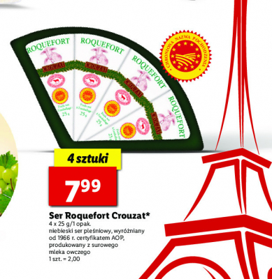 Ser roquefort crouzat promocja