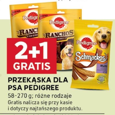 Przekąska dla psa Pedigree promocja w Stokrotka