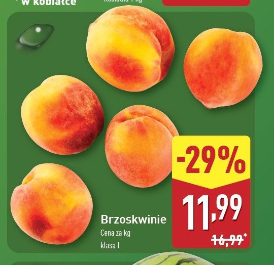 Brzoskwinie promocja w Carrefour Market