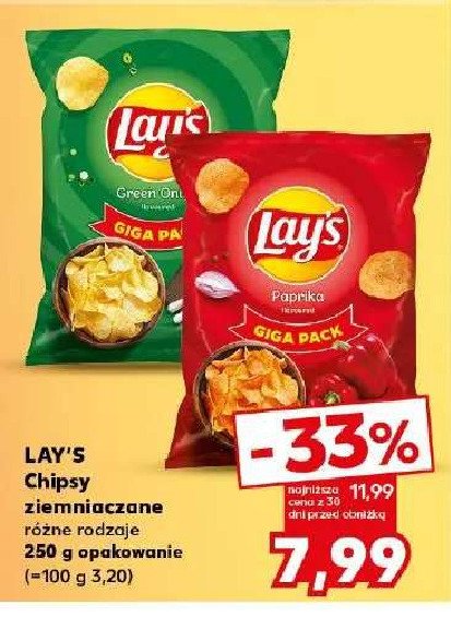 Chipsy papryka Lay's Frito lay lay's promocja