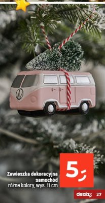 Zawieszka dekoracyjna samochód różne kolory, wys. 11 cm promocja w Dealz