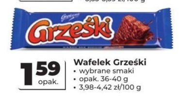 Wafelek Grześki promocja w Odido