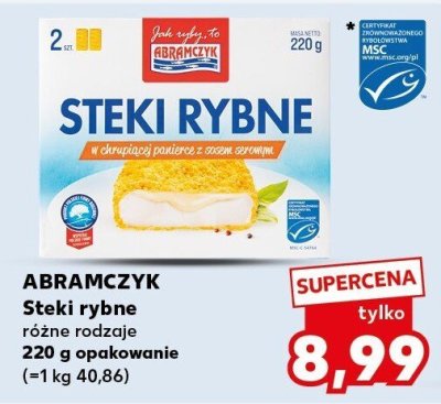 Steki rybne różne  promocja w Kaufland