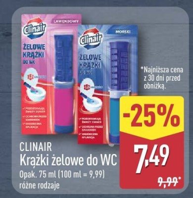 Krążki żelowe do WC promocja w Aldi