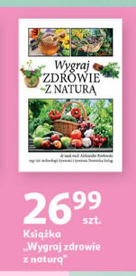 Aleksander paw艂owski, dominika szel膮g - wygraj zdrowie z natur膮 twarda oprawa promocja