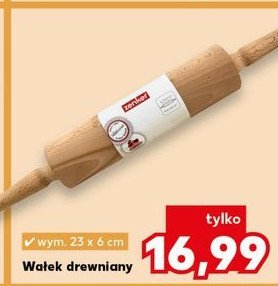 Wałek do ciasta drewniany 23 x 6 cm promocja w Kaufland